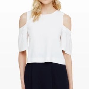 Club Monaco cold shoulder top